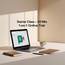 Starter Class – Try It Out! (1 class)